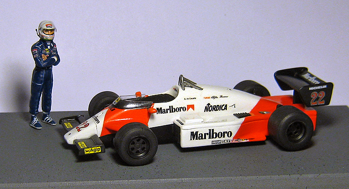 1/43 1983 Alfa Romeo 183T - Andrea Decesaris -Brazil G.P.