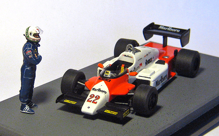 1/43 1983 Alfa Romeo 183T - Andrea Decesaris -Brazil G.P.