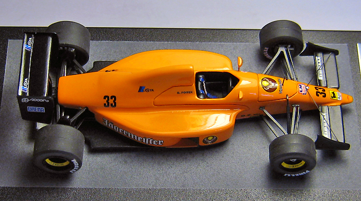 1/43 Scale 1989 Eurobrun ER189 model