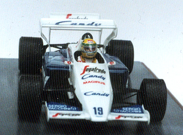Sen5t Eaglemoss 1/43 f1 Brazil Formula 1 Toleman team tg184 A Senna 1984 